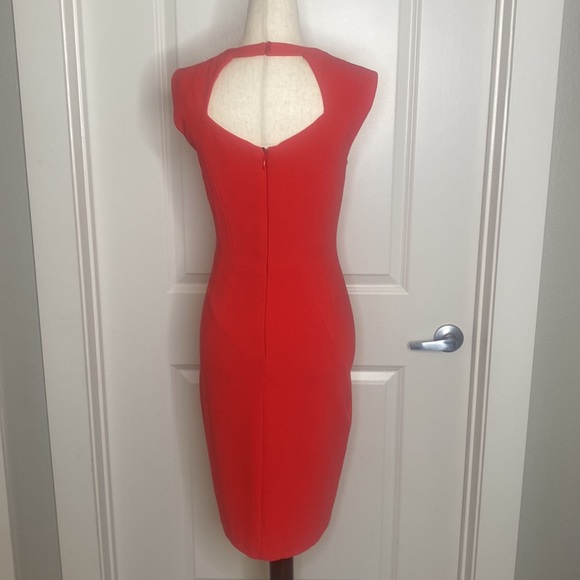 BCBG MaxAzaria Pink Sleeveless Dress Size 2 - Picture 7 of 11